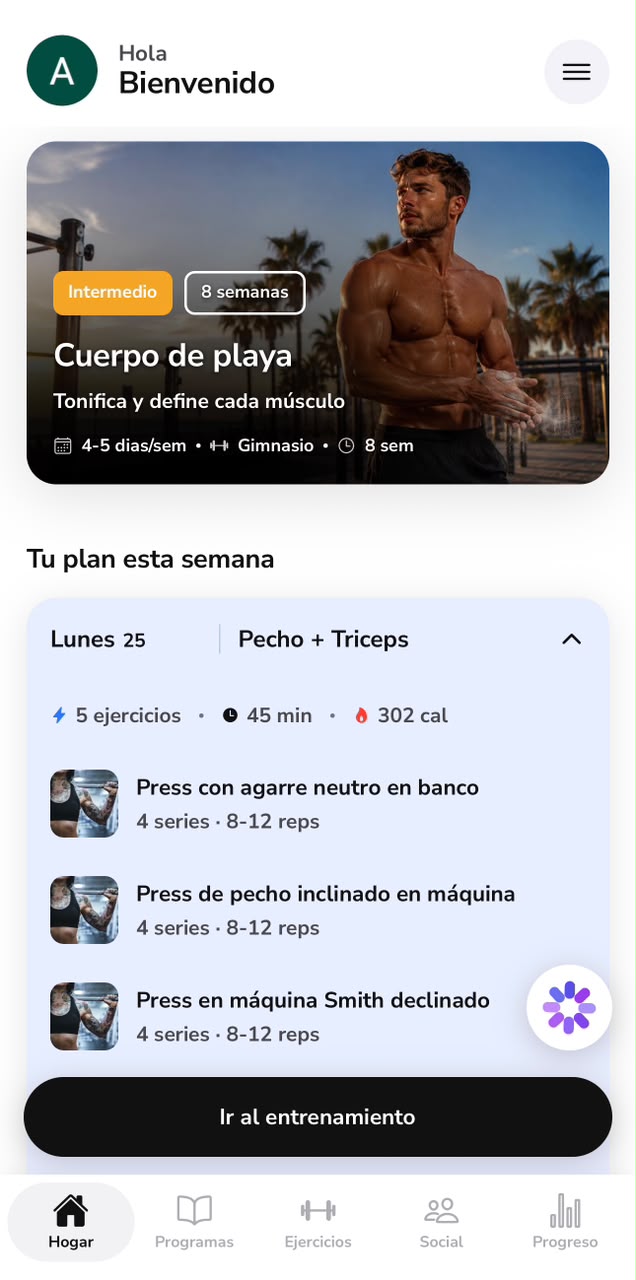 Pantalla de Bodia